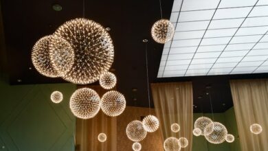 Modern pendant lamps