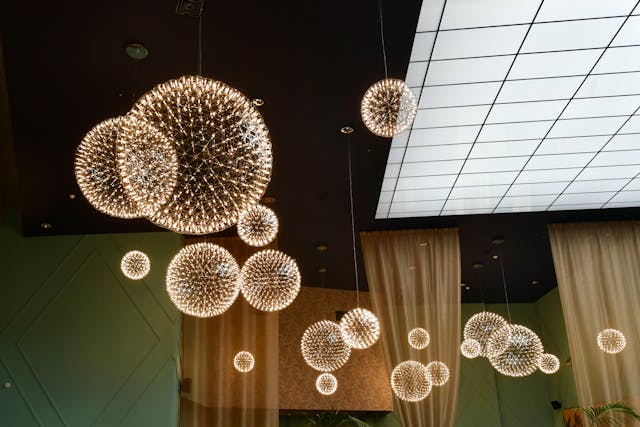 Modern pendant lamps